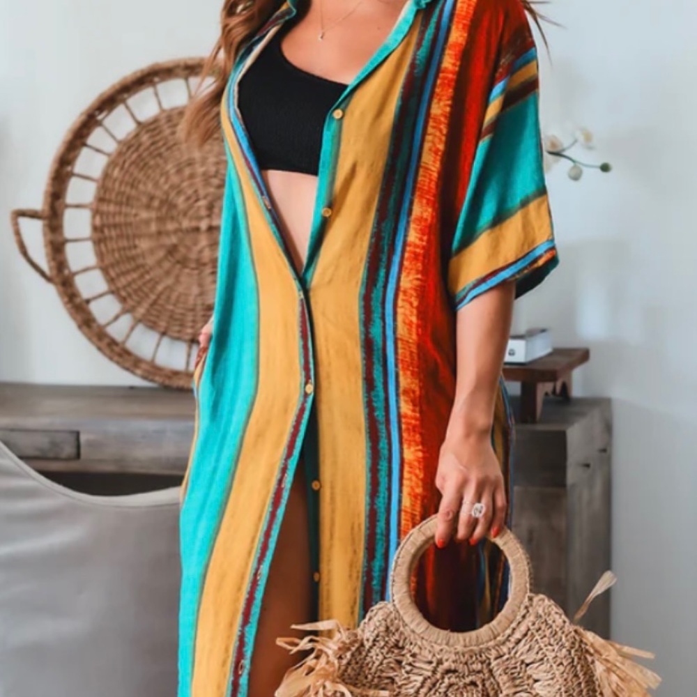 NWT Long Tunic Dress. From Ohm Boutique.